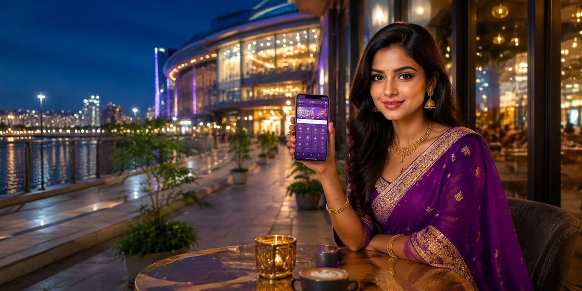 User completing mobile payment transaction in Delhi